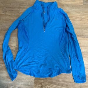 Nike Vibrant Blue Half-Zip Pullover